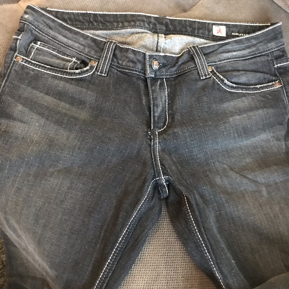 People's Liberation "Tanya" boot cut jeans size 28 - Picture 2 of 3